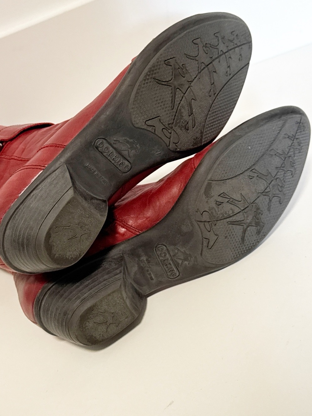 Dorking by Fluchos mid-calf Boot Red size 37 - Picture 6 of 8